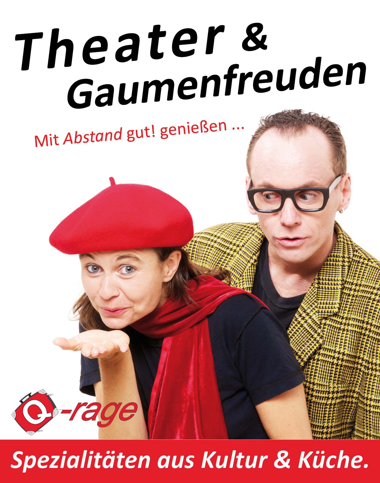 Flyer 2020 Theater Gaumenfreuden homepage